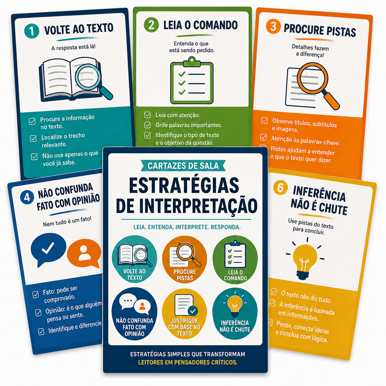 Cartazes de Sala — Estratégias de Interpretação