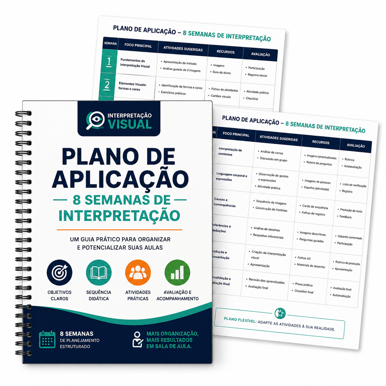 Plano de Aplicação — 8 Semanas de Interpretação